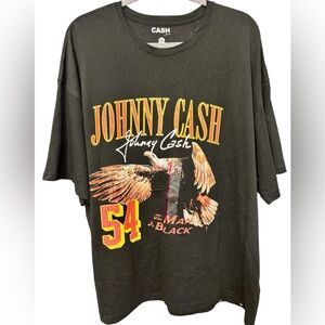 Johnny Cash Graphic Tee - Black